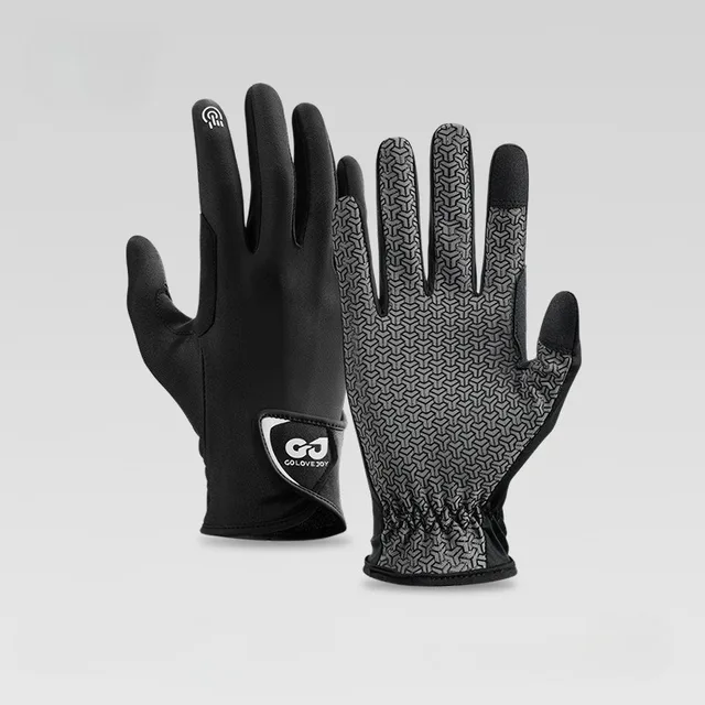 Equestrian Gloves Outdoor Equestrian Equipment Sun Protection Horse Riding Clothes Wear-resistant Horse Racing Touch Screen 4
