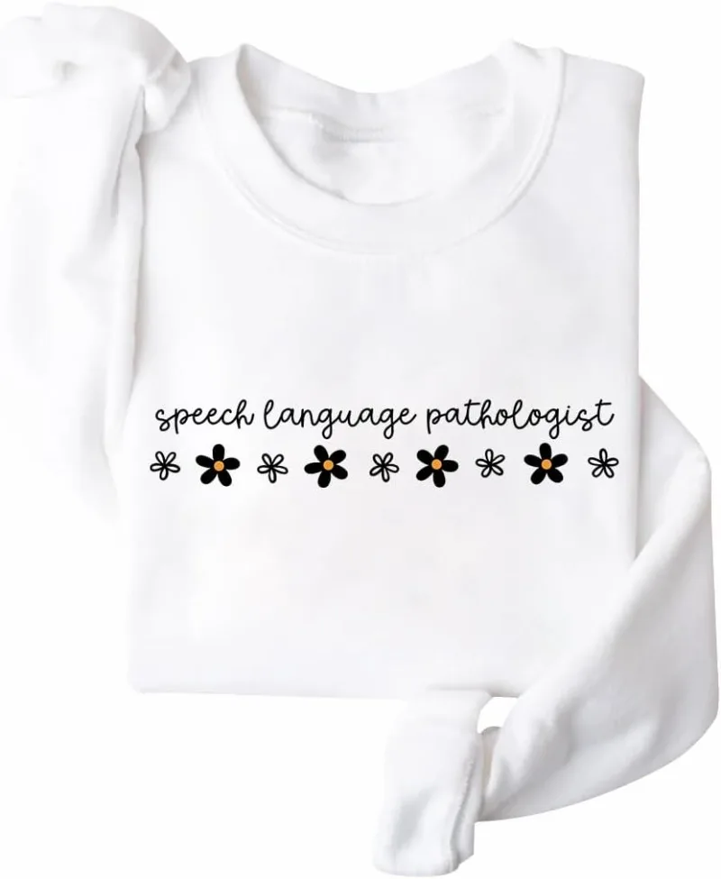 Speech Language Pathologist Sweatshirt Speech Pathology Sweatshirt Speech Therapy Shirt 2