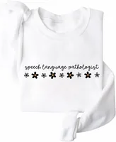 Speech Language Pathologist Sweatshirt Speech Pathology Sweatshirt Speech Therapy Shirt 2