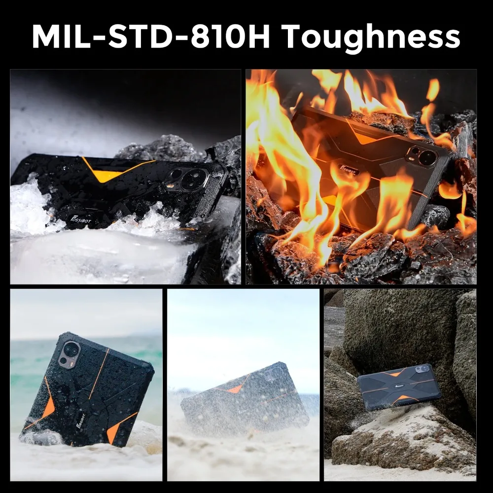 Global Version FOSSiBOT DT1 Rugged Tablet Pad 8GB 256GB 11000mAh  Android 13 PC Tablets 10.4 Inch 2K 4G Tablet 18W Fast Charge