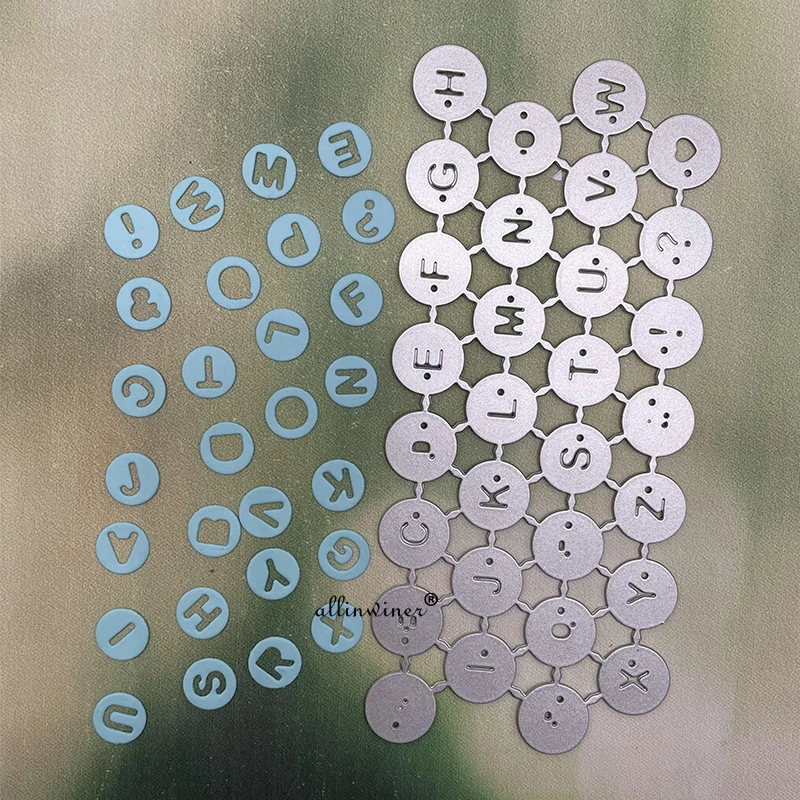 편지 장식 DIY Scrapbooking 앨범 종이 카드 장식 공예 엠보싱 다이 컷에 대 한 금속 절단 다이