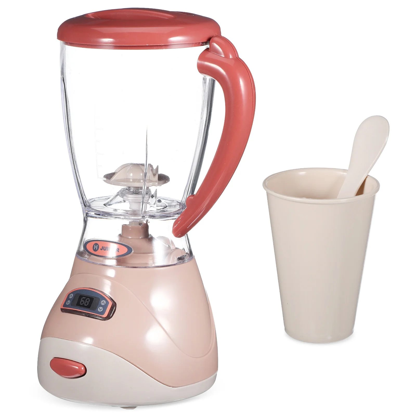 Electric Toy Blender Kids Juicer Play Kitchen Accessories Mini Juicer Toy Kitchen Pretend Playset Sturdy
