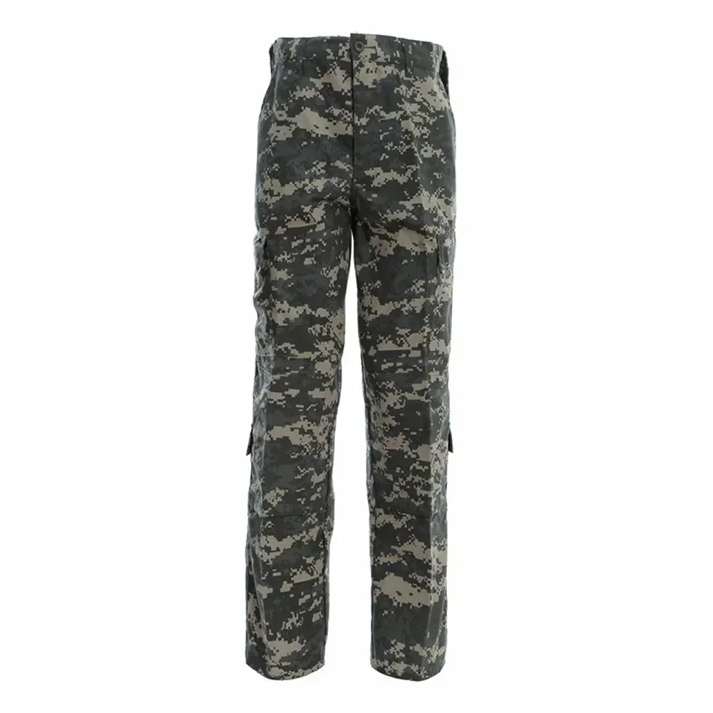 

Pants Multi-pocket Camo Military Male Tactical Many Army Pant Woodland Combat Cargo Solid Military Men's Training Overalls Pants