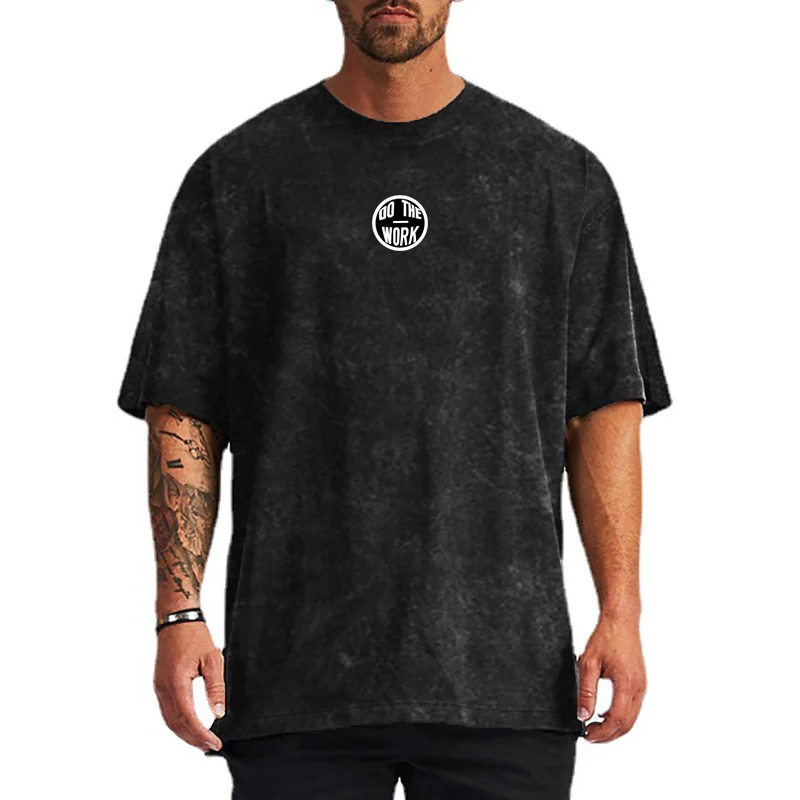 

Mens Gym Antique Style Summer Short Sleeve Slim Fit T-shirt Brand Casual Korean Hip Hop Fashion Clothing Bodybuilding T Shirt