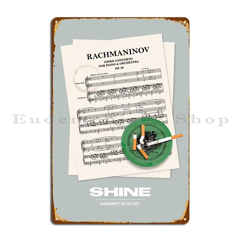 

Shine Metal Plaque Poster Decoration Customize Vintage Pub Designing Tin Sign Poster