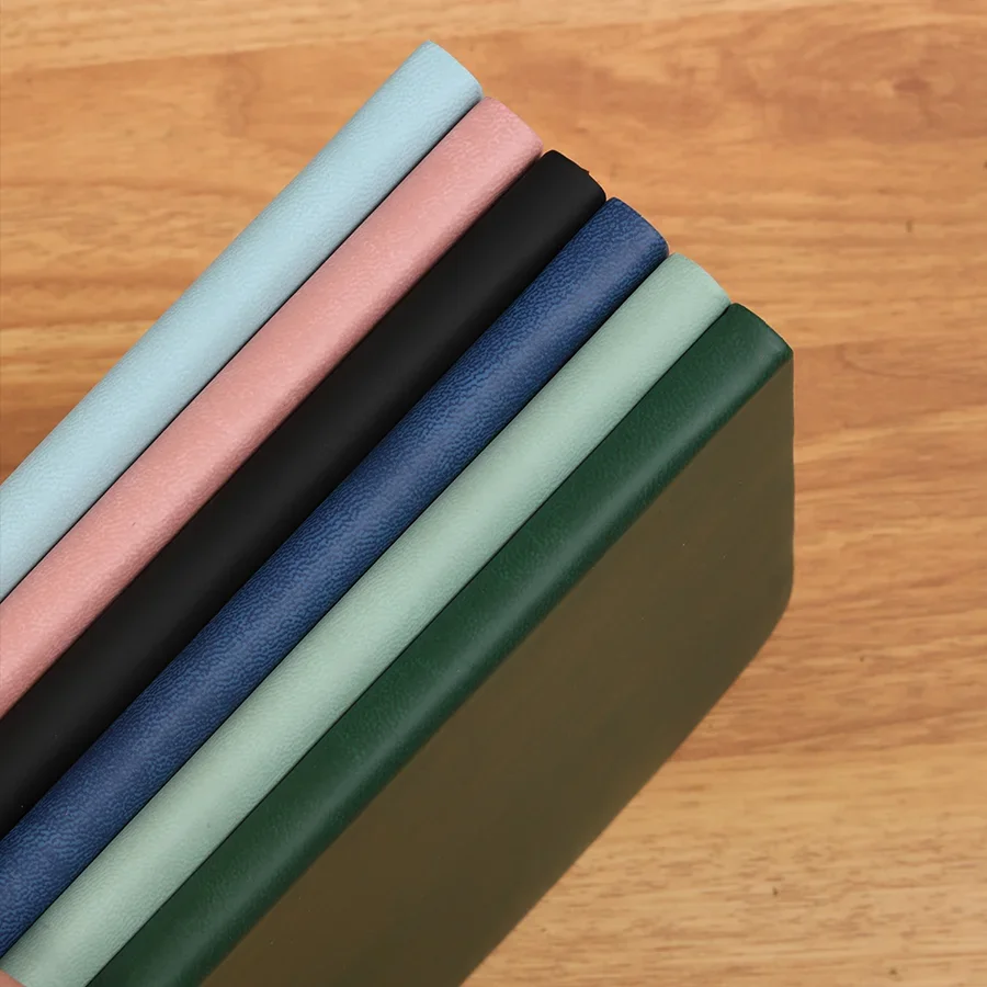 A5 Soft Leather Notebook 120 Pages Office Stationery Waterproof Cover