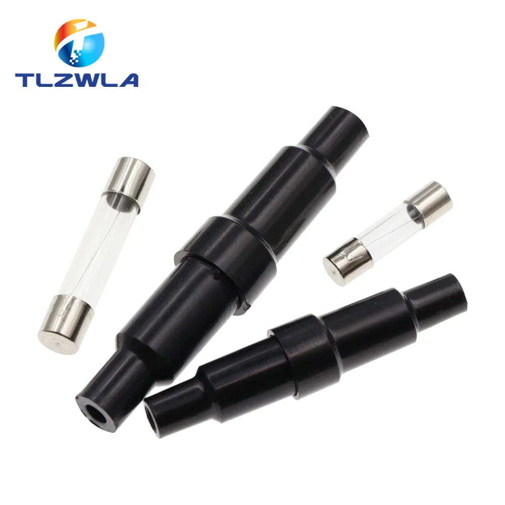 Fuse holder 5PCS 5X20MM 6X30MM glass tube screw type