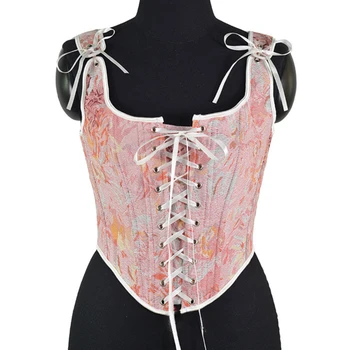 Sexy Corset Top Women Lolita Slimming Bandage Bustiers Body Shaper Ladies Elegant Lingerie Corsets Streetwear Clothes New Blusas