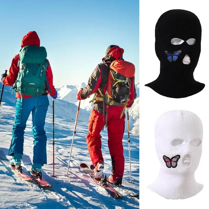 

Лыжный головной убор с 3 отверстиями для холодной погоды