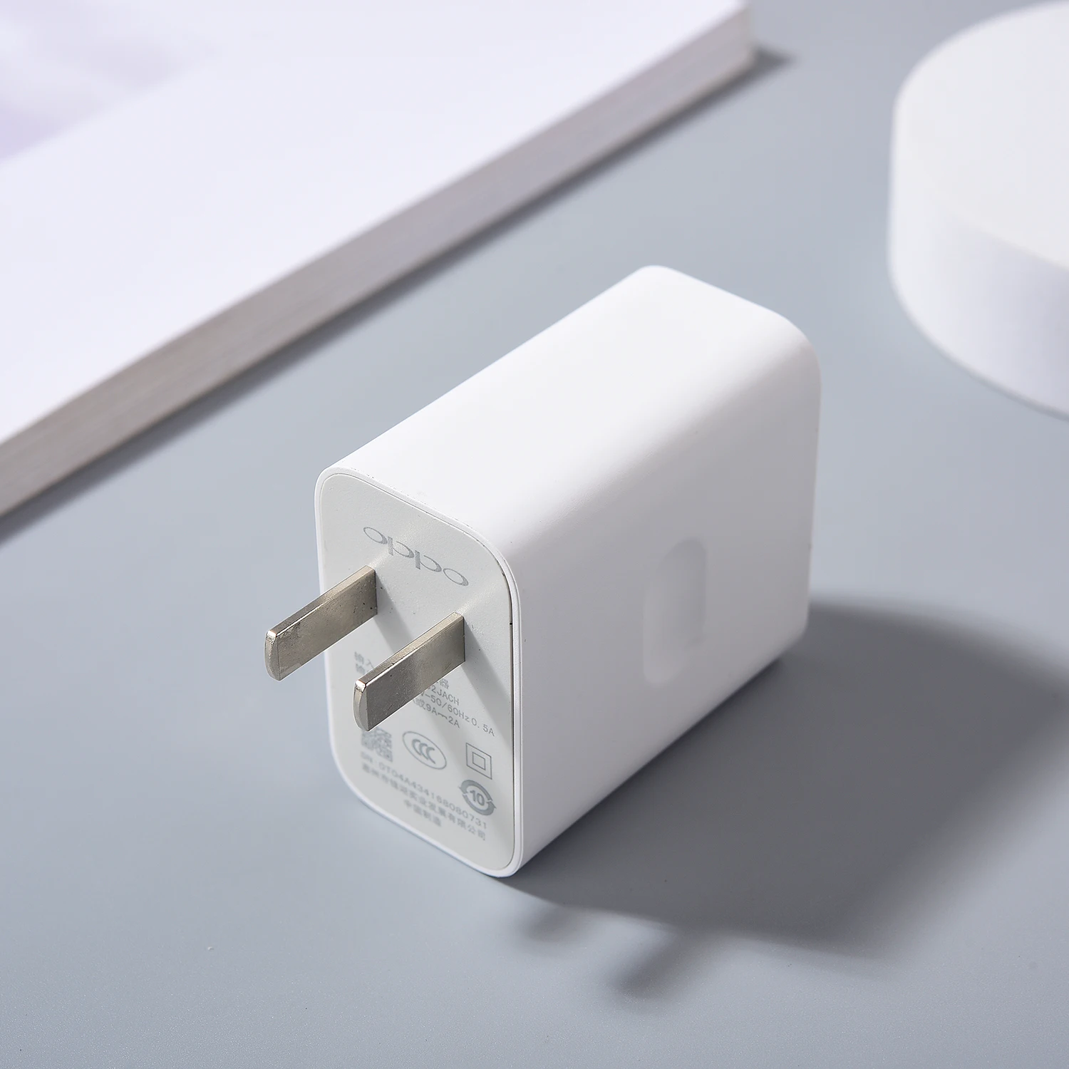 Oppo-急速充電電源アダプター,18w USBタイプCケーブル,充電器EU