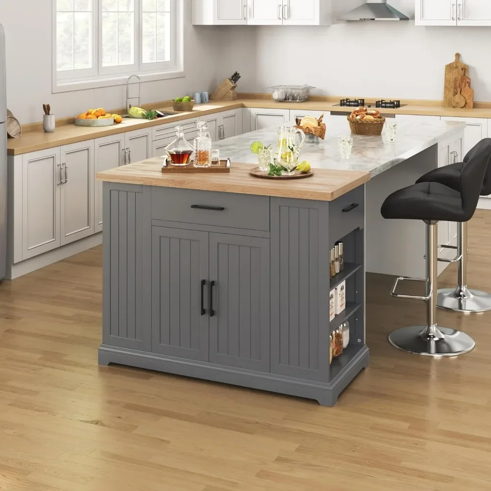 Kitchen Cart with 3 Drawers