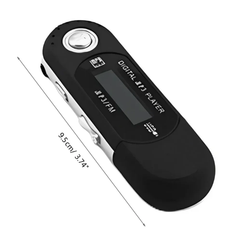 Moda Usb Mp3 Player com Letras de Exibição Aaa a Pilhas Tela Lcd Armazenamento 4g Rádio fm Multifunction Drop Shipping - Image 3