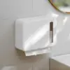 Tissue Paper Cover Box Attached Paper Towel Dispenser Storage Case for Apartment 3