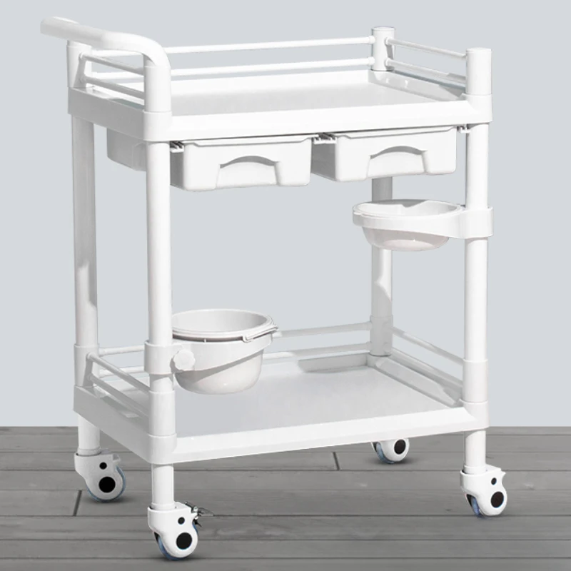 Barber Cosmetic Parrucchiere Salon Trolley Tool Rolling Salon Trolley Spa Commercial Carrinho Auxiliar Salon Furniture Rr50St