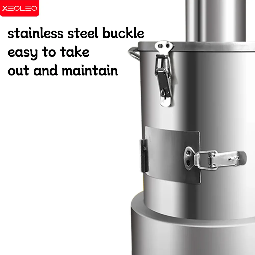 XEOLEO Electric Garlic Peeling Machine Garlic Skin Peeling Maker Food Processor Commercial for Home Grain Separator Restaurant 5