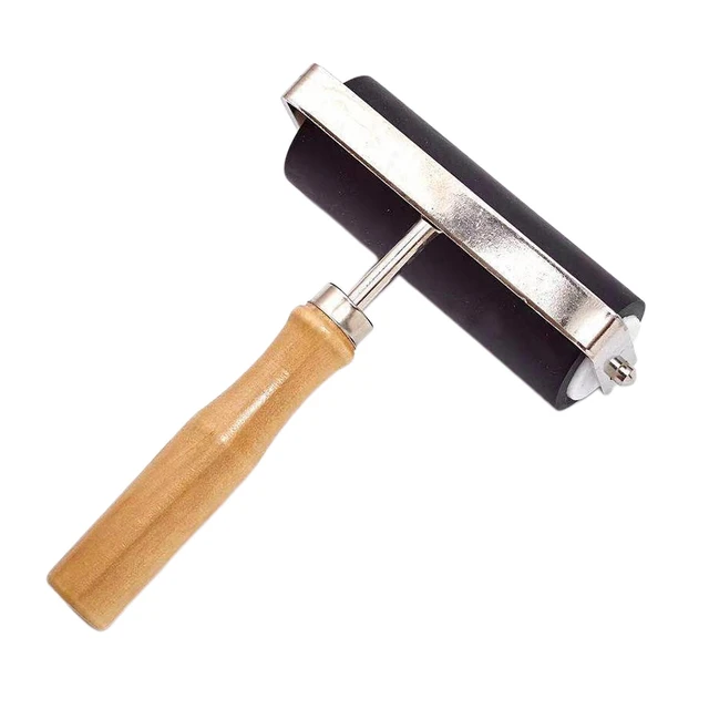 4” Rubber Brayer Roller — Craft Closet