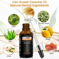 Réachat élevé, huile de croissance des cheveux, bloqueur de biotine DHT, shampoing Anti-perte, repousse, augmente la Production de shampoing, croissance des cheveux 5