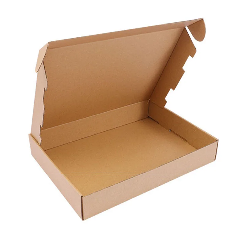 Gift Box 10PCS White/Brown Multi Size Kraft Carton Packaging Wedding Party Small Gifts Handmade Soap Chocolate Candy Event Gift Box