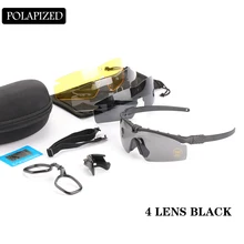 

NEW Military Glasses UV400 Glasses Military Goggles Riding Eyewear With 3 Lenses Original Box Men's Outdoor Shooting Glasses