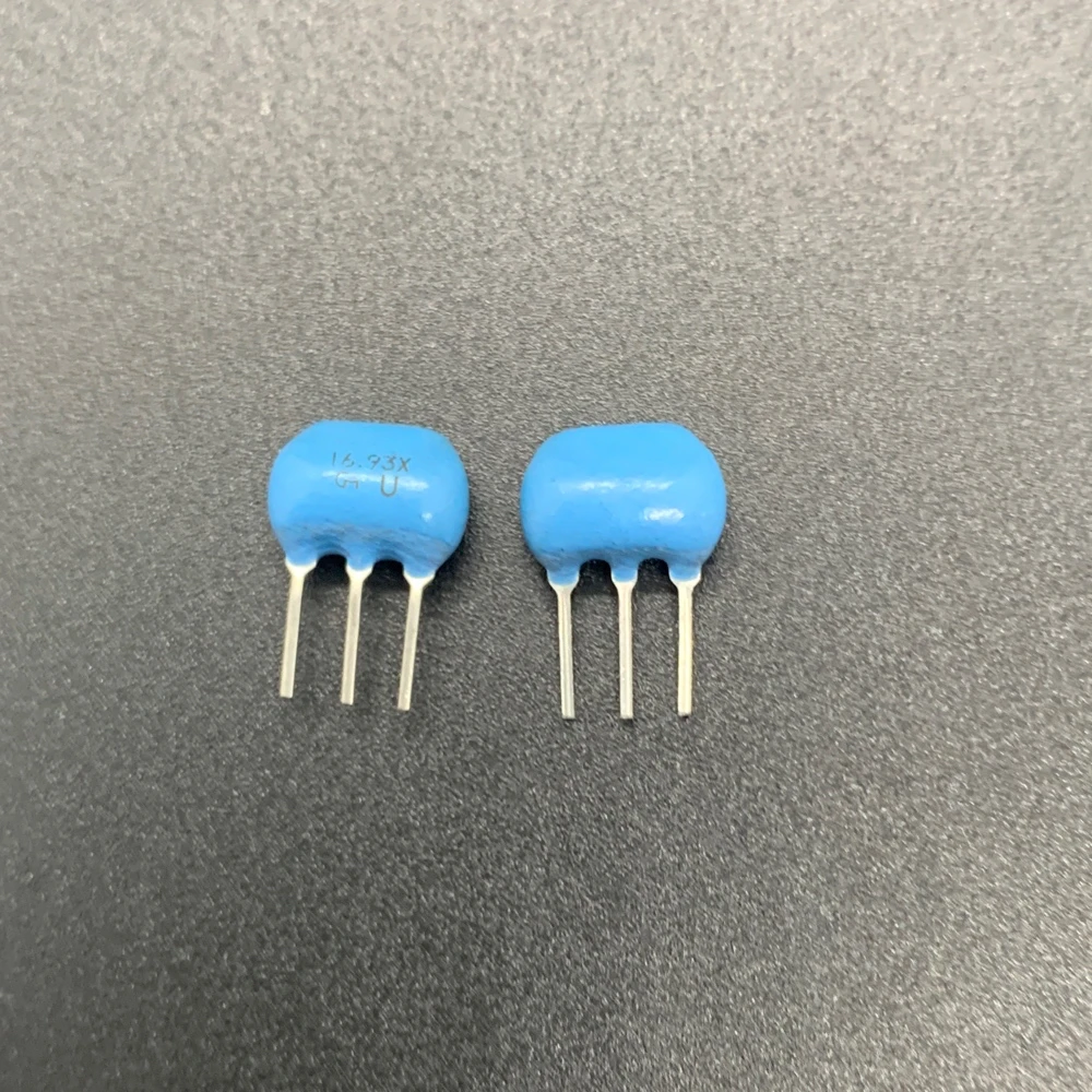 50PCS/ 16.93M Murata ceramic crystal oscillator CSTLA16M9X55-BO CST16.93MXW in-line 3-pin filter