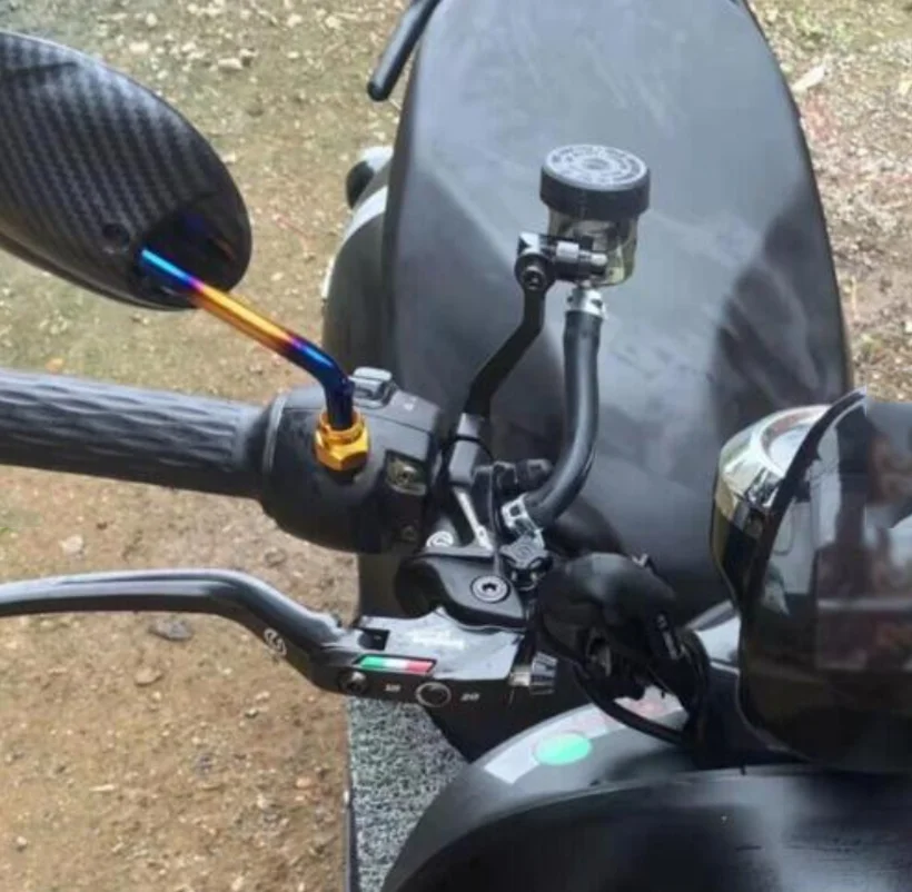 Réservoir Liquide De Frein Moto Universel - ABS Haute Qualité, Remplacement Facile Pour Frein Ou Embrayage