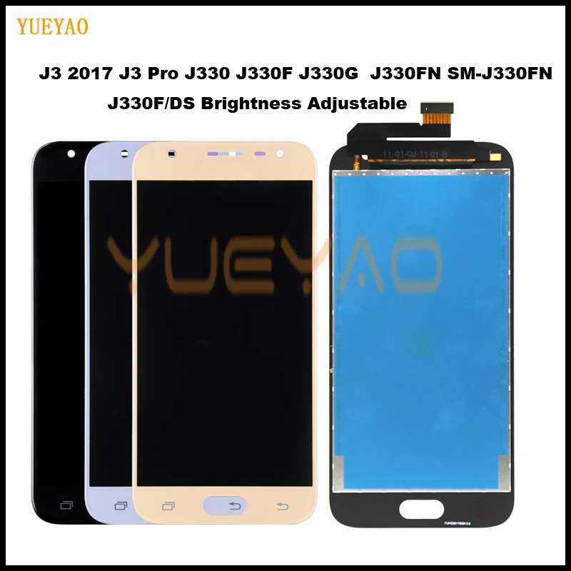Brassard Universel résistant à la Transpiration pour téléphone Portable Samsung Galaxy J3 2017 DOT Sangle réglable ou Tout écran jusquà 5,1 Pouce J330F Porte-clés 