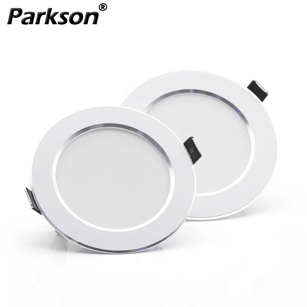 Spot led downlight teto ac 220v 240v 7w 9 12 15 18 holofote branco quente e frio redondo lâmpada embutida led iluminação de ponto