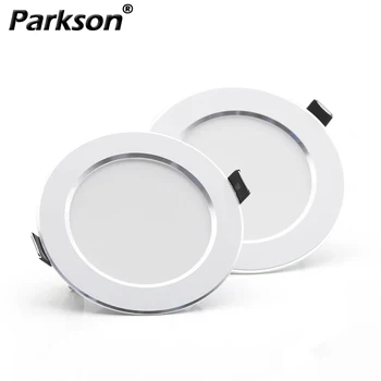 Spot led downlight teto ac 220v 240v 7w 9 12 15 18 holofote branco quente e frio redondo lâmpada embutida led iluminação de ponto