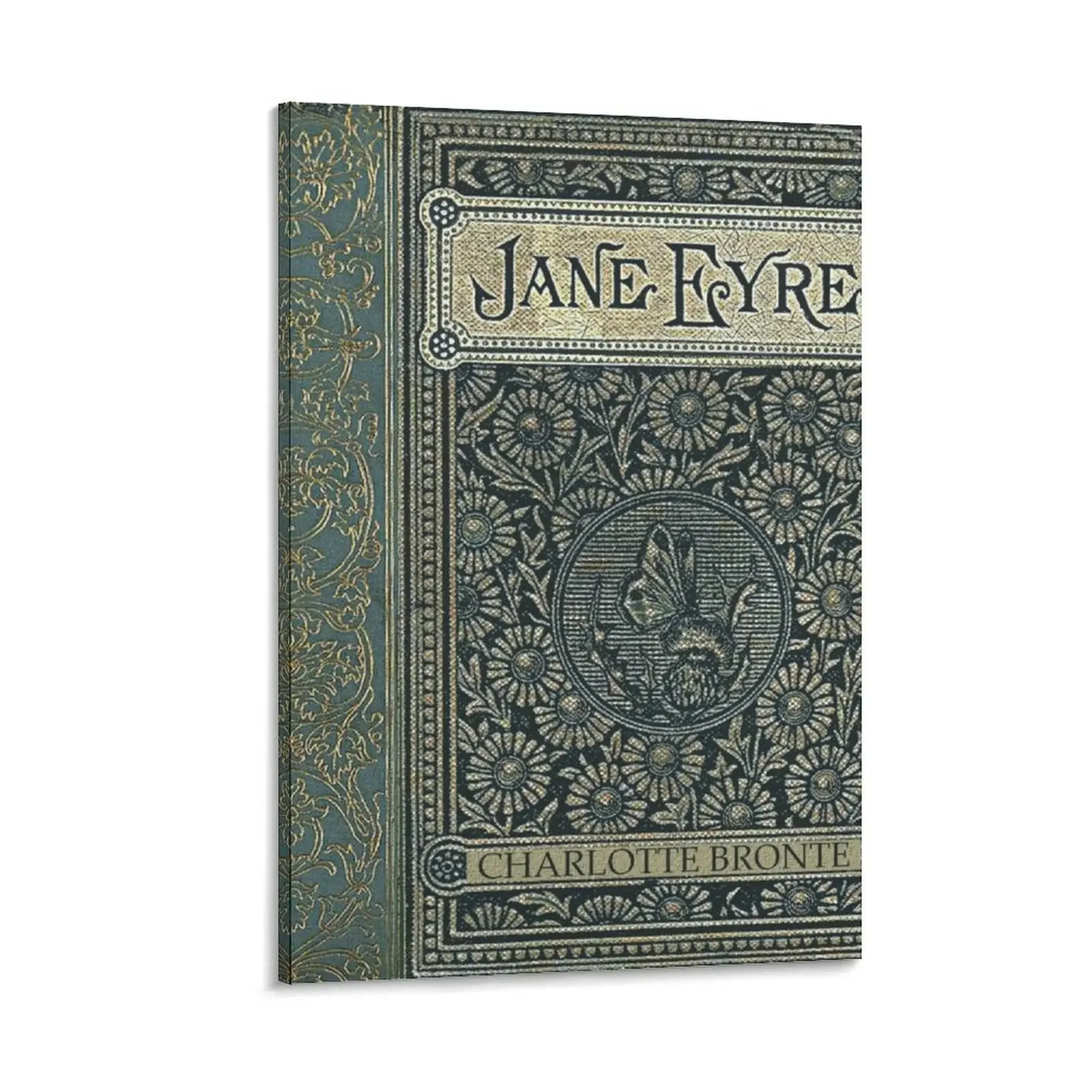 

Jane Eyre Old Book Cover Design Canvas Painting decorative pictures for the room Decoration home