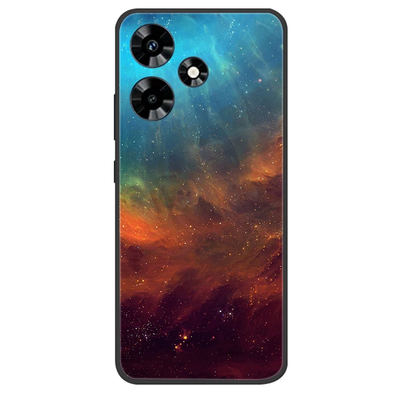 Elegant Black Silicone Butterfly Phone Cover - Soft Protective Bumper Case