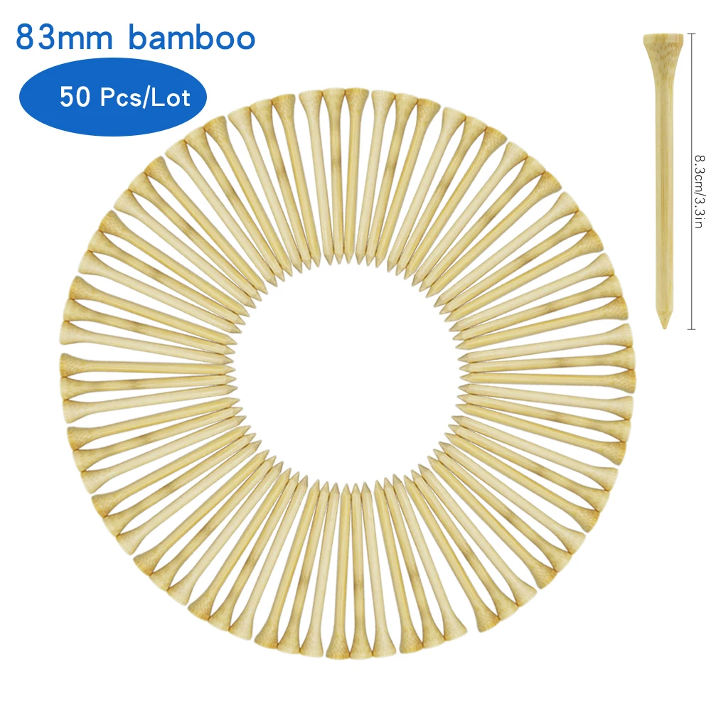 50pcs 83mm bamboo