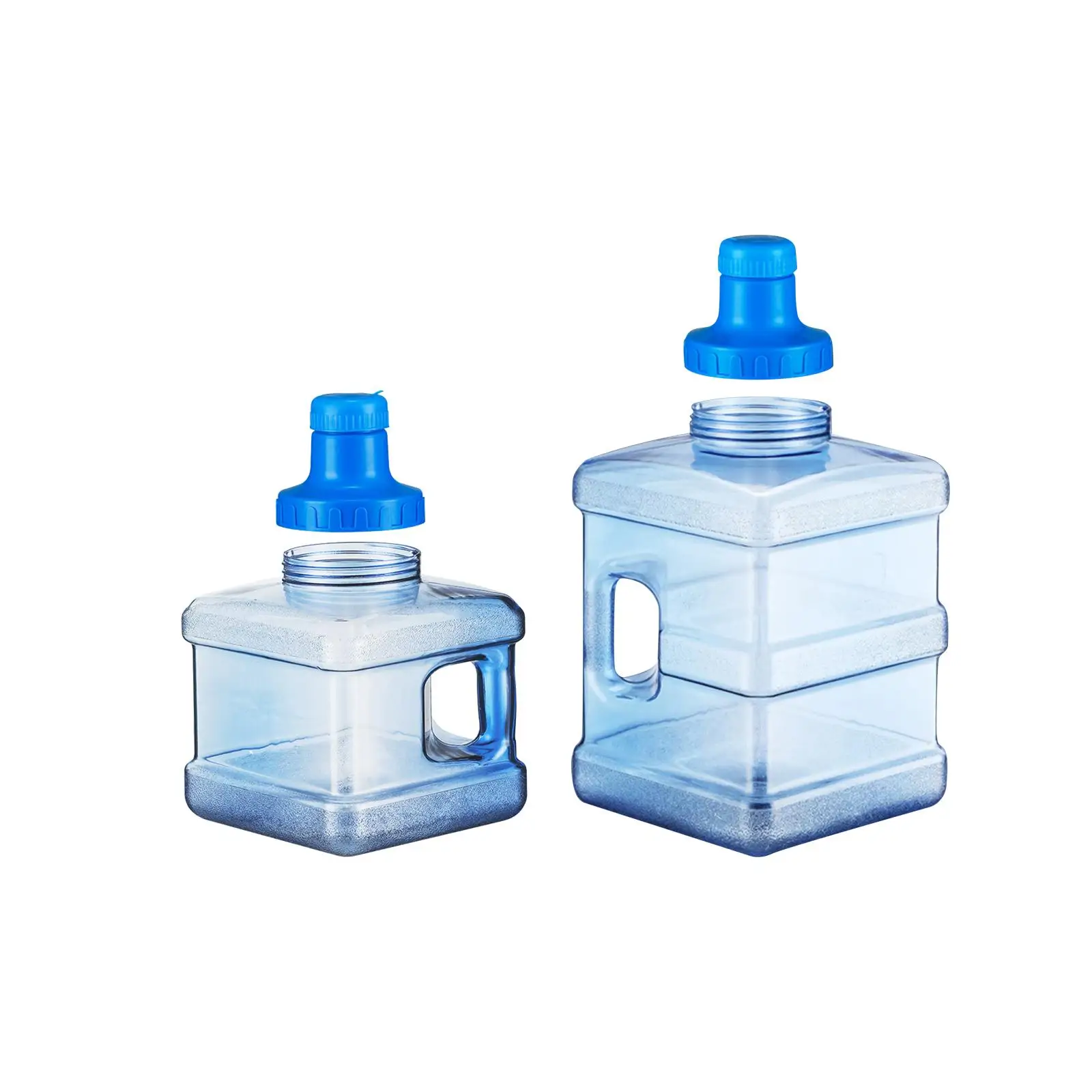 Water Containers Water Bottle with Double Lid Water Bucket Camping Water Storage