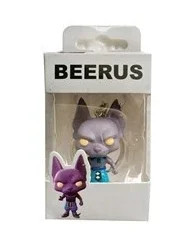 FUNKO Japonés Amine Dragonz Ball GOTENKS BEERUS Vegeta Wukong llavero Colección Modelo Juguetes Para Niños Regalo POP