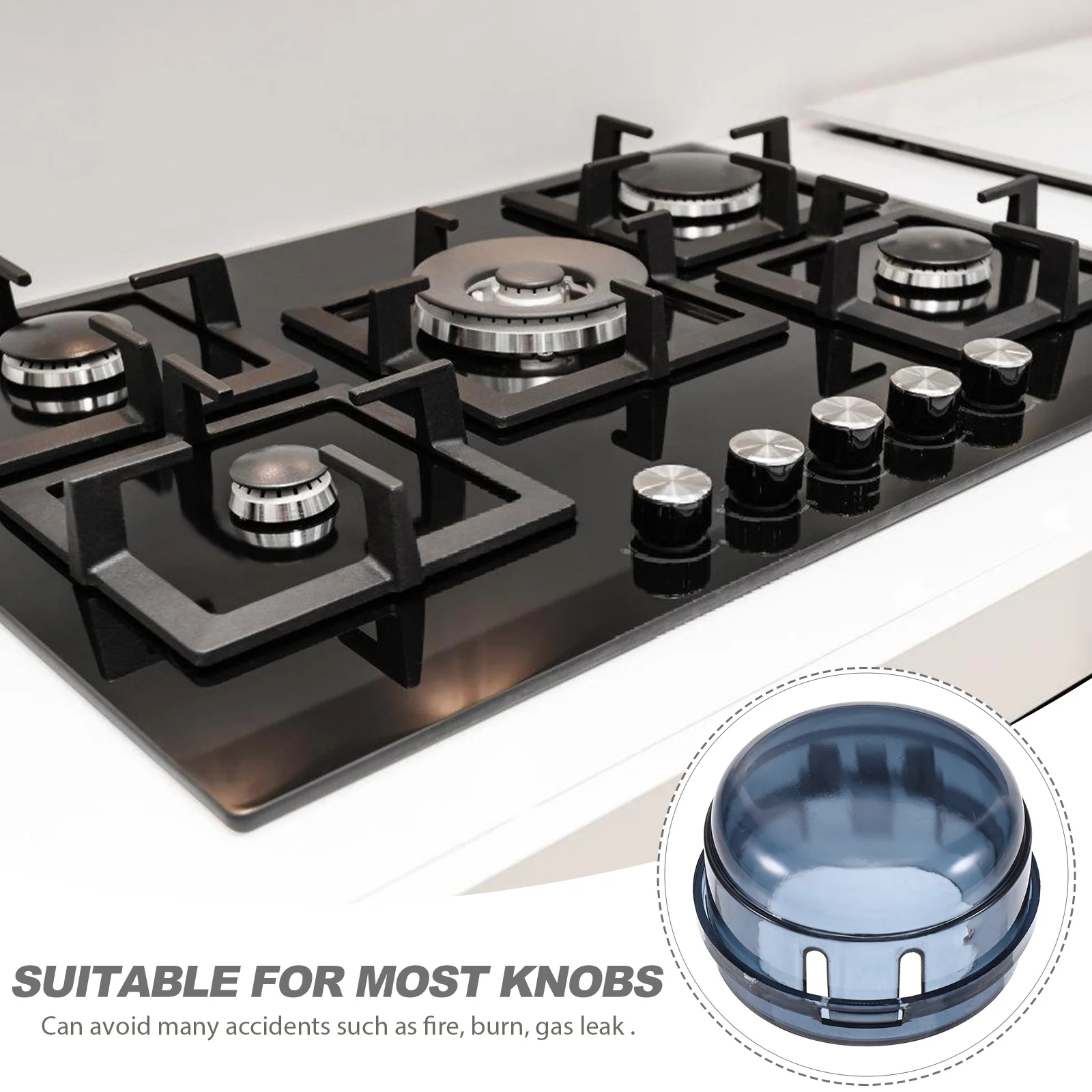 Child Proof Stove Knob Cover Gas Switch Cover for Stove Knob Protectors Set of 10