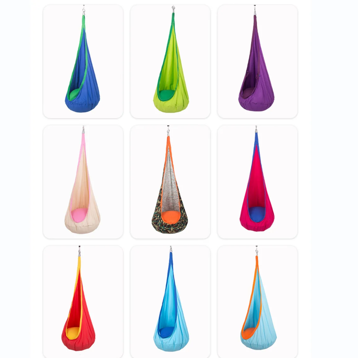 Kids Pod Swing in Colors