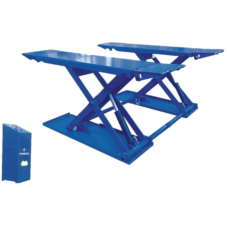 

3T mid rise scissor car lift with CE For small garage