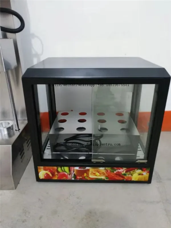 Stainless Steel Sweet Pizza Cone Maker Ice Cream Cone Making Edible Waffle Cup Maker Machine