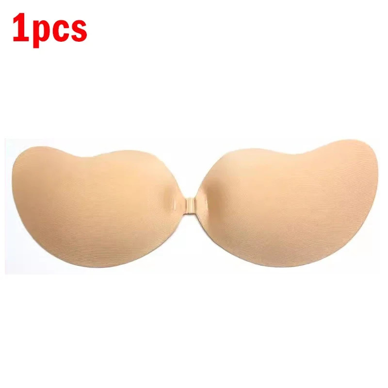 Hot Reusable Silicone Nipple Cover Self Adhesive Invisible Push Up Bra Pasties Stickers Breast Strapless Bras Women Underware