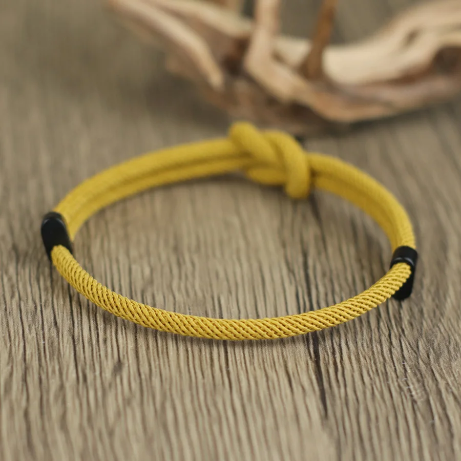 Mens Adjustable Rope Bracelet Red String Chain