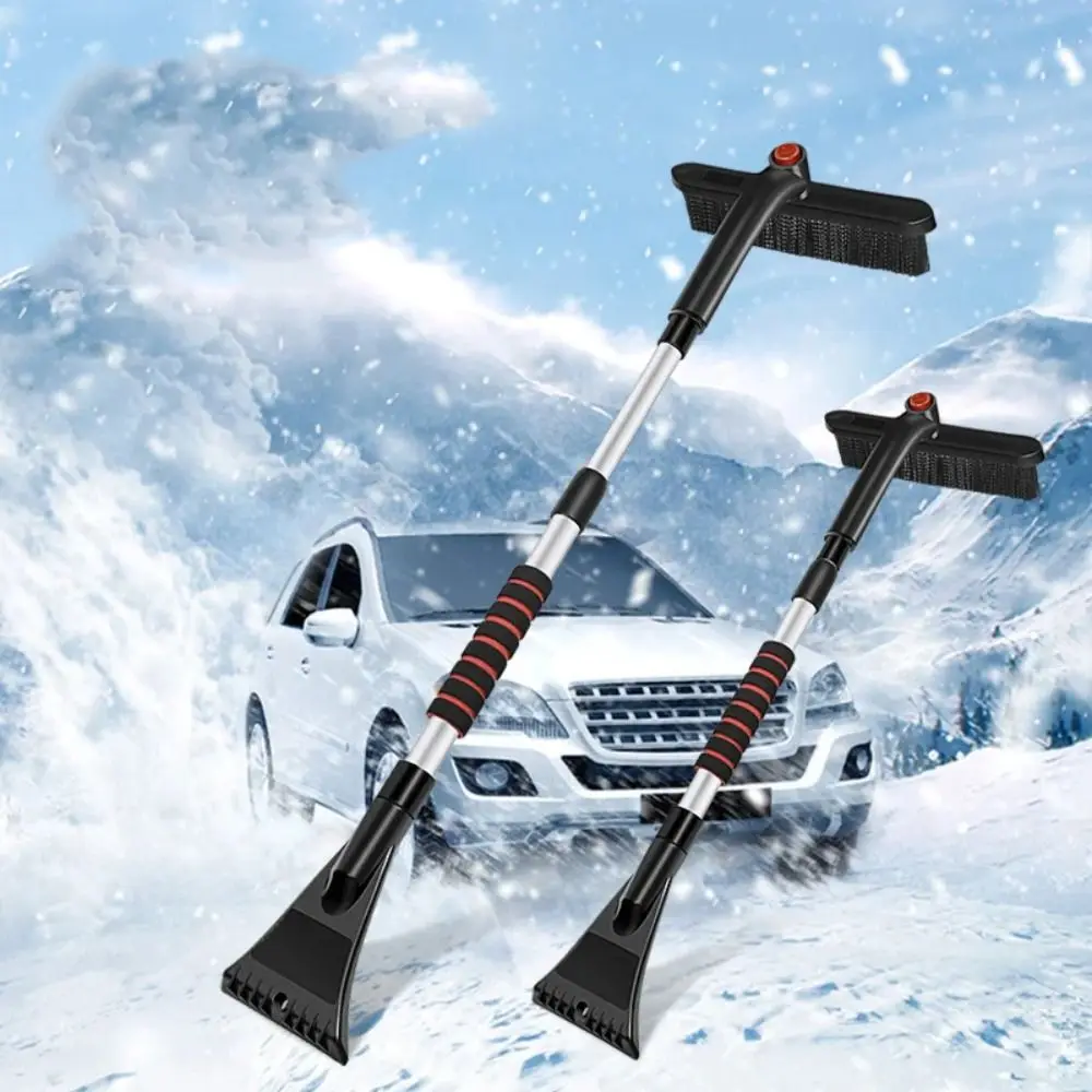 

Multifunctional Car Snow Shovel New Double Headed Rotatable Snow Remover Defrosting Tools Snow Sweeping Cleaning De-icing Shovel