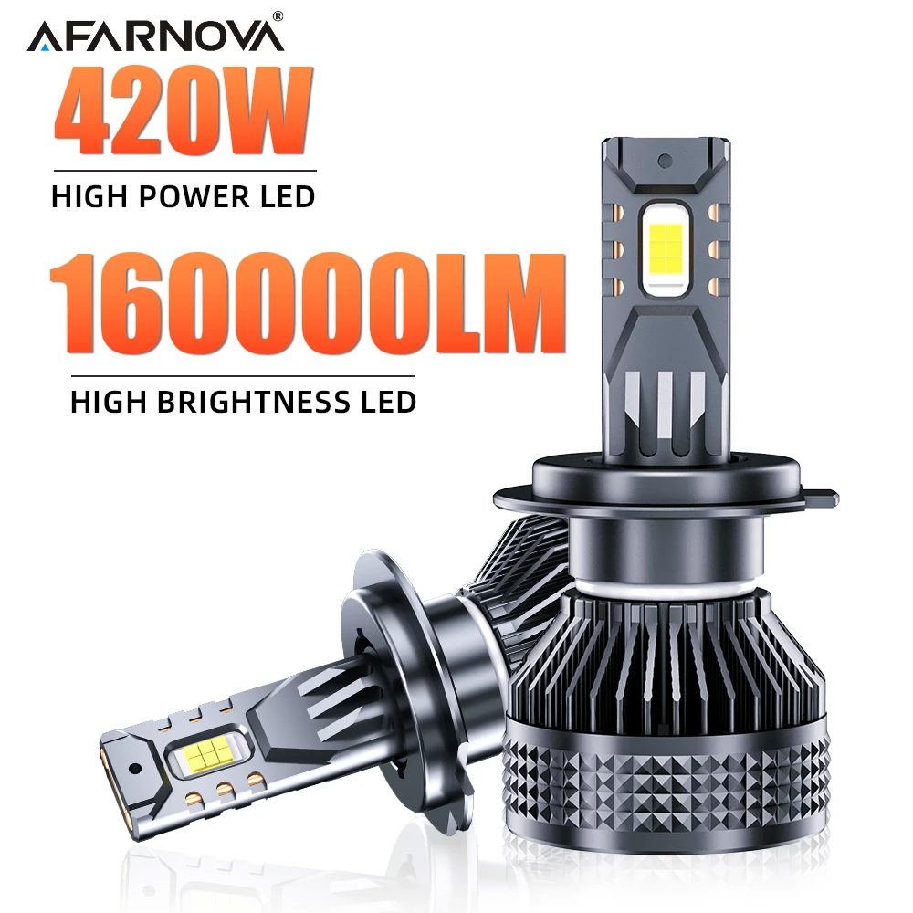 

6000K H7 LED Canbus 3570 H11 H1 H4 160000LM 420W HB3 9005 HB4 9006 H8 H9 LED Car Headlight Bulb Auto fog light Motorcycle