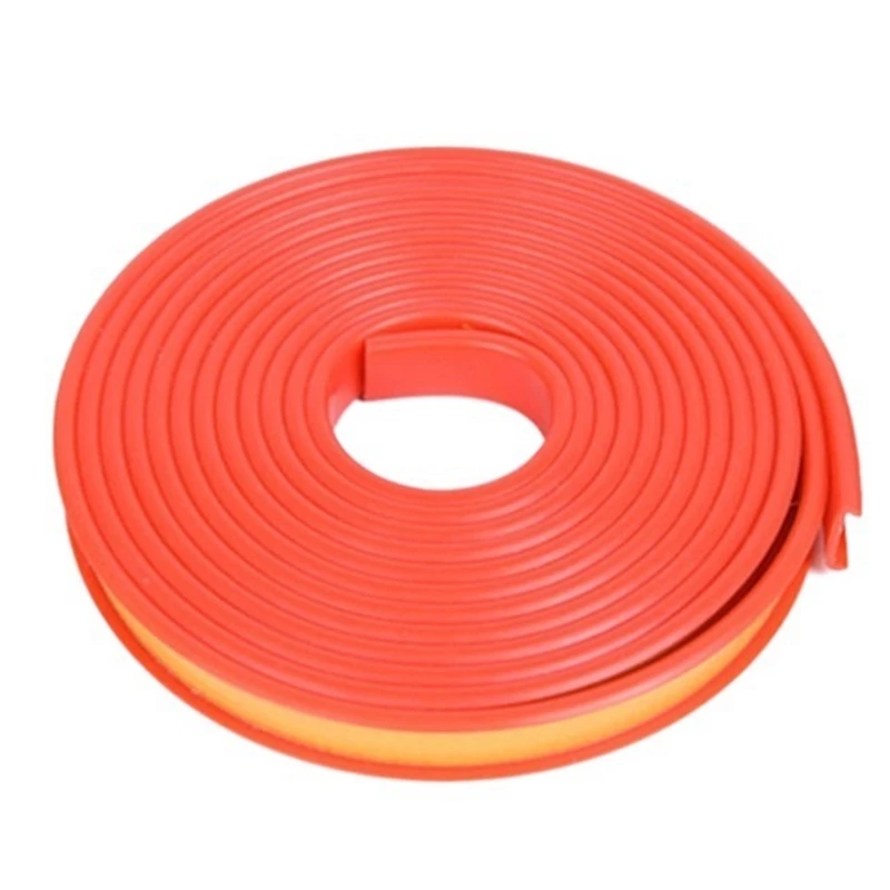 1Meter Self Adhesive U Edge Banding Wood Furniture Wardrobe Board Shoe Cabinet Desk Edge Guard Strip Soft TPE Edge Tape