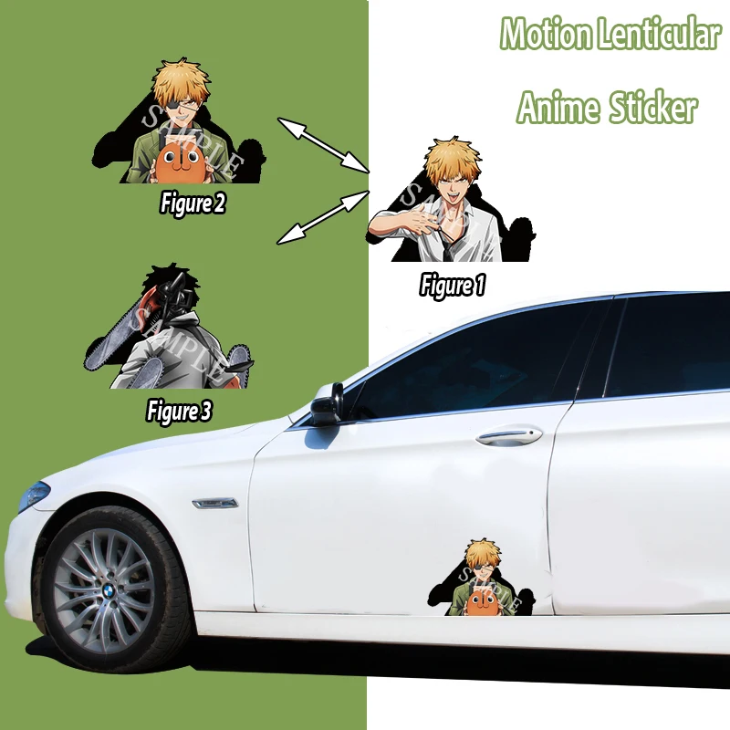 Denji Chainsaw Man Anime Weatherproof Sticker 6 Car Decal