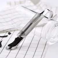Portable Home Tea Accessories Filter Stainless Steel Tea Maker Piping Design Tea Spoon Brewer Long Handle Metal Creative Cup 4