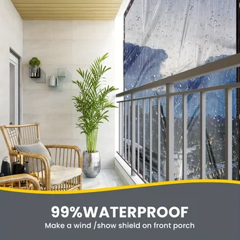 Clear Waterproof Tarp 3