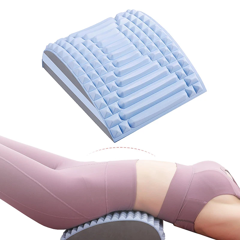 

Portable Back Stretcher Pillow For Back Pain Relief Adjustable Spine Board Multi-Level Trigger Point Stretcher Posture Corrector