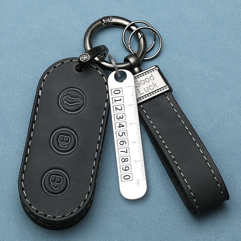 New Car Key Cover Smart Remote Control Fob Case Portachiavi Accessori Per Leader Ideal Lixiang Li Auto L7 L8 L9 2022 2023