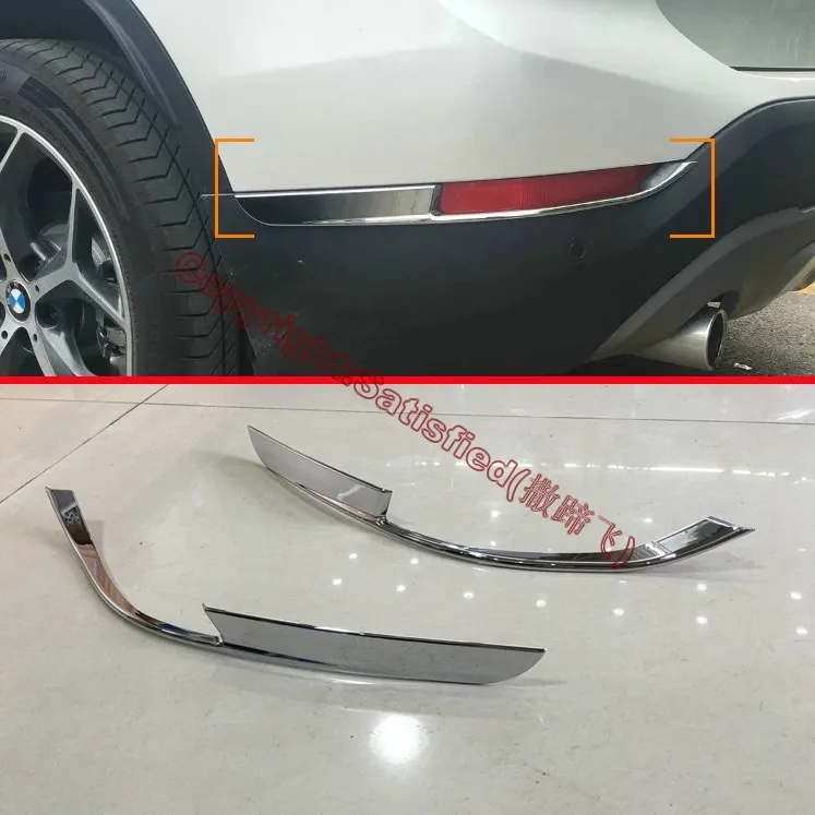 

ABS Chrome Rear Fog Light Lamp Trim For BMW F48 X1 2016 2017 2018 Car Accessories Stickers