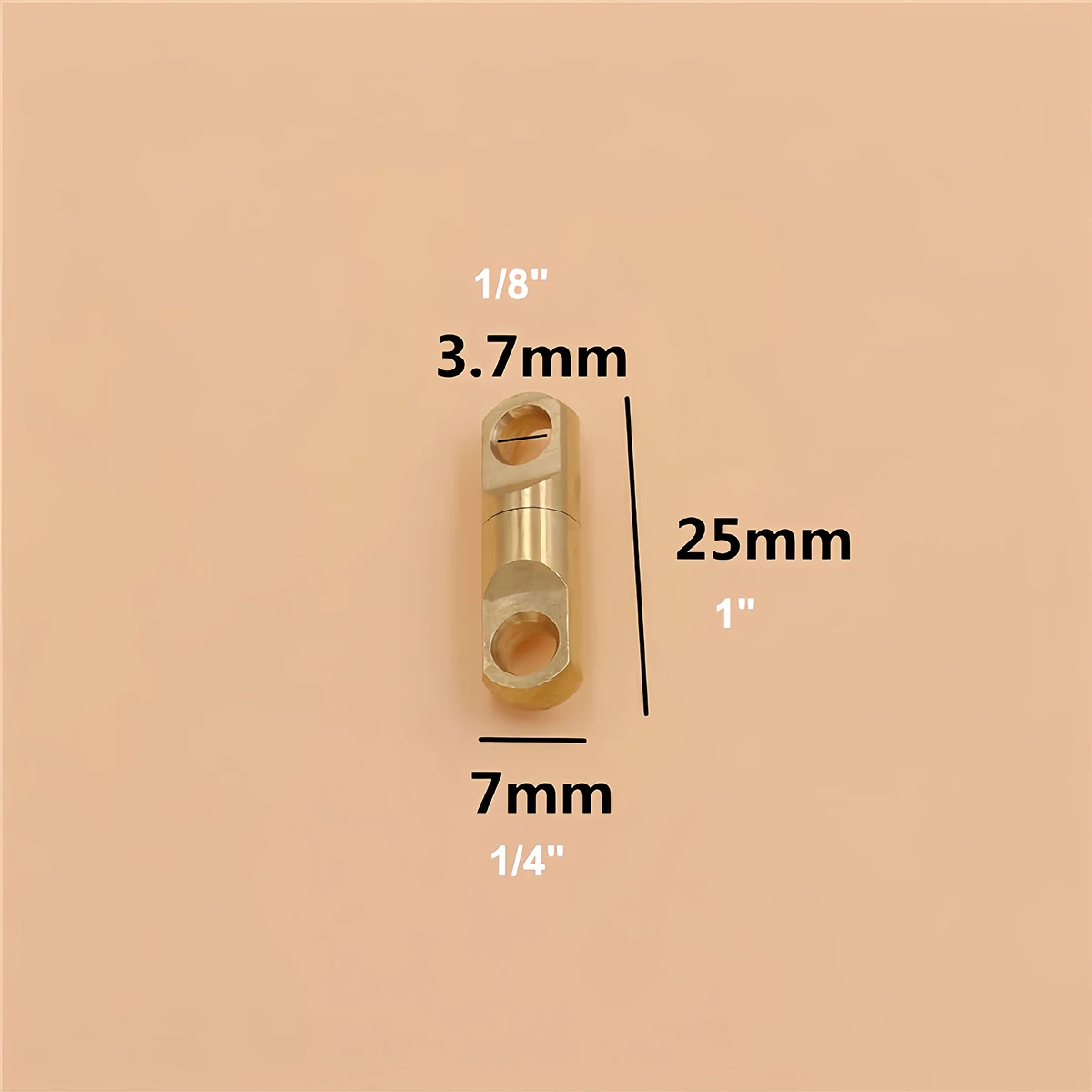 5–12 mm massives Messing, drehbares Auge, drehbarer Verbinder für Schlüsselanhänger, runder Kreis, Schlüsselanhänger, Schmuckherstellung, Zubehör – Detail 7