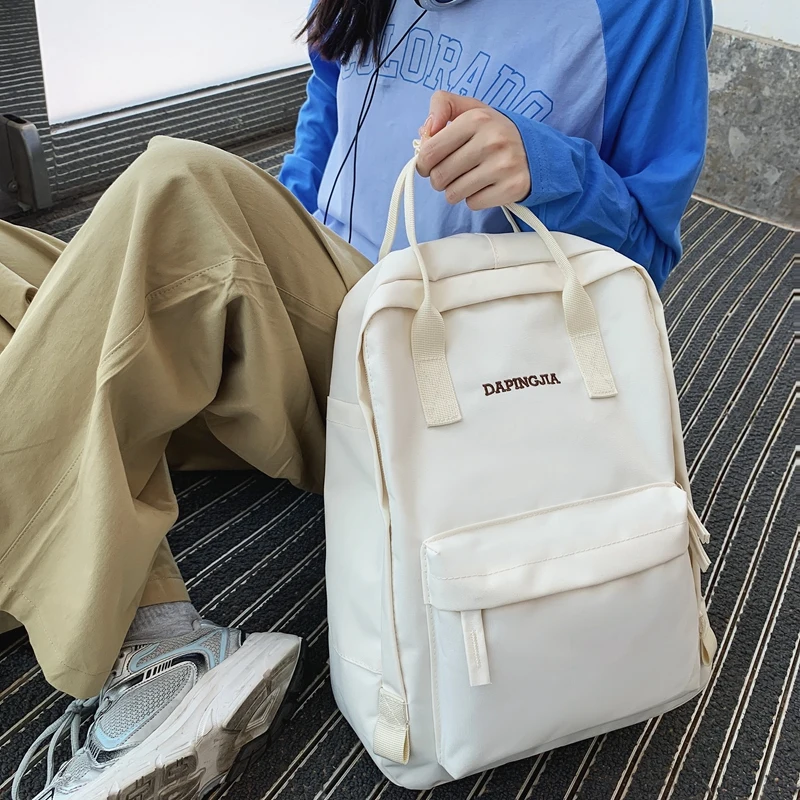 New Style Girl Backpack Fashion Cute Bookbag for Teens Schoolbag Waterproof Kawaii High School Rucksack Lady Mochila